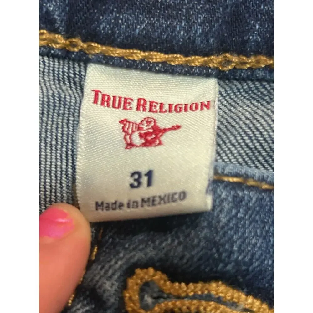 True Religion ROCCO NO FLAP SN Relaxed Skinny Jeans - Men's Size 31 x 31